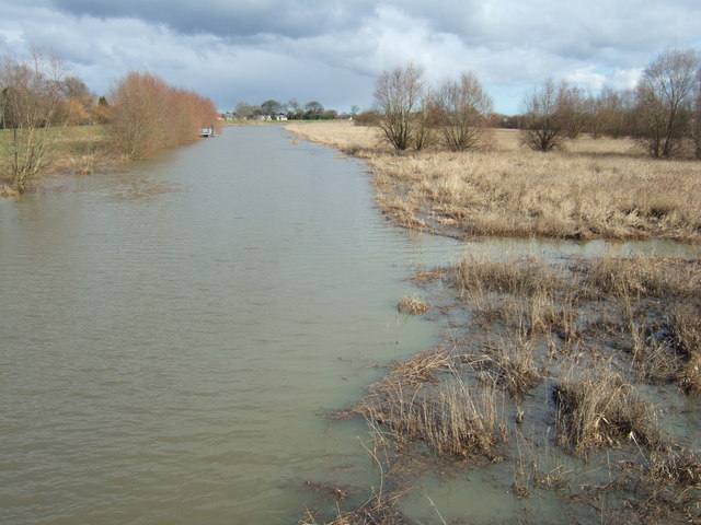 The River Nene from Guyhirn Bridge © Richard Humphrey :: Geograph ...