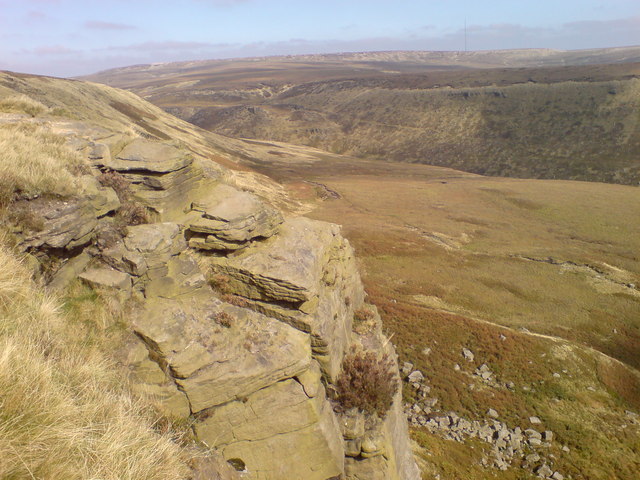 Looking North East from Laddow Rocks