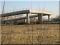 Footbridge over the A55 Expressway