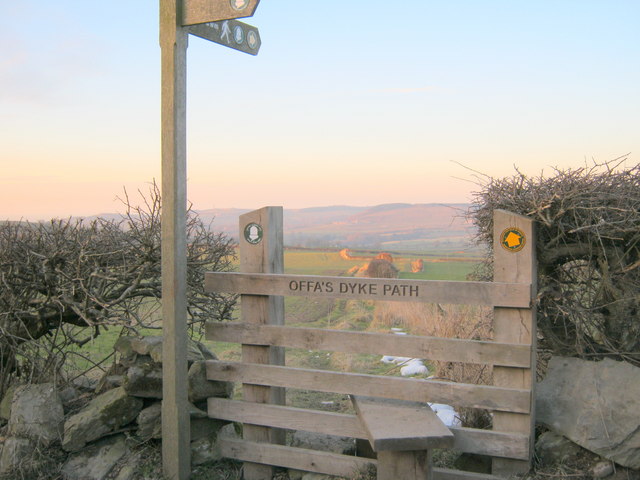 Stile on Offa's Dyke Path