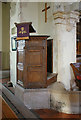 TR1144 : St James, Elmsted, Kent - Pulpit by John Salmon