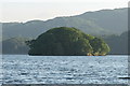SD2991 : Peel Island on Coniston Water by Rob Noble