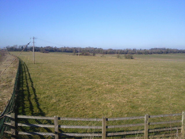 Landscape, near Ashbourne and M2 motorway