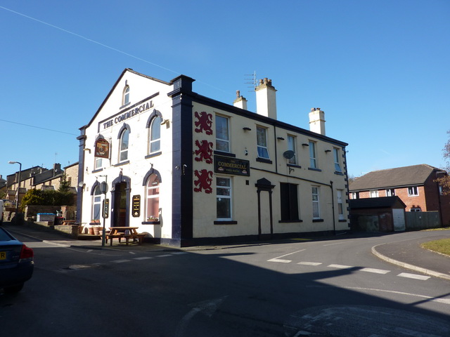 The Commercial, Great Harwood © Alexander P Kapp cc-by-sa/2.0 ...