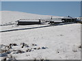 Snowy pastures near Meadow Cottage