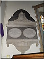 Memorial on the south wall at St James, Stedham (1)