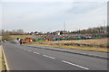 Recycling site near the old Coalite Works