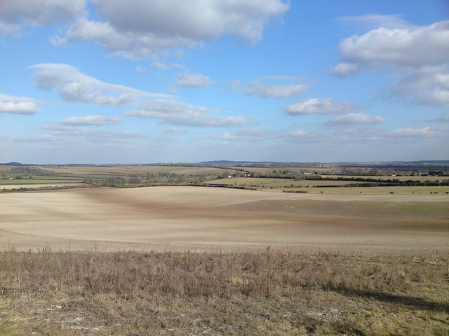 Northeasterly view from Broughton Down