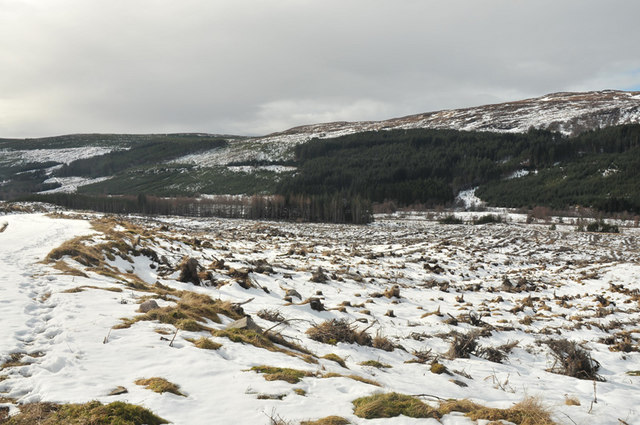 Clearfell near Ben Wyvis © Steven Brown :: Geograph Britain and Ireland