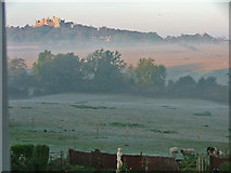 SK8233 : Early Morning View of Belvoir Castle taken From Woolsthorpe By Belvoir by Mark Holland