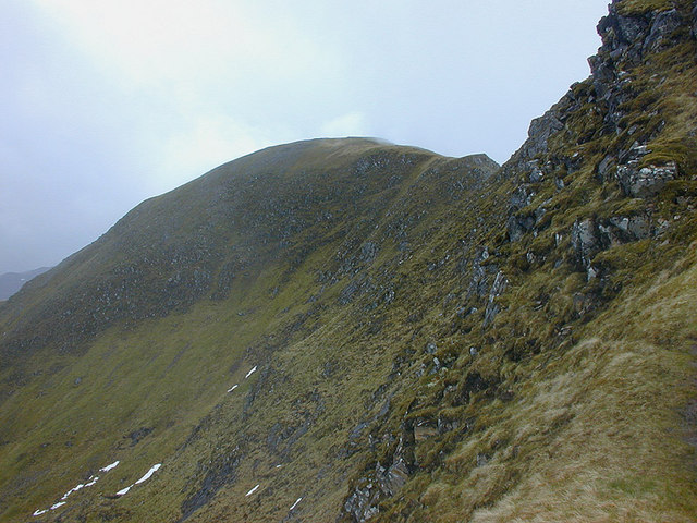 The north side of Aonach Meadhoin