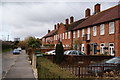 A row of cottages on Churchill Crescent