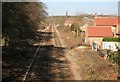 Lincoln to Sleaford railway nr  Heighington