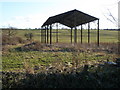 Dutch barn near Shotley