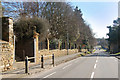 Daventry: London Road and steps to playing field