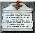 St Gabriel, Aldersbrook Road, London E11 - Wall monument