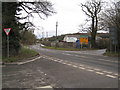 Chudleigh Road B3193 at Rixeypark Corner