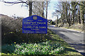 Town sign, Boverton Road - Llantwit Major