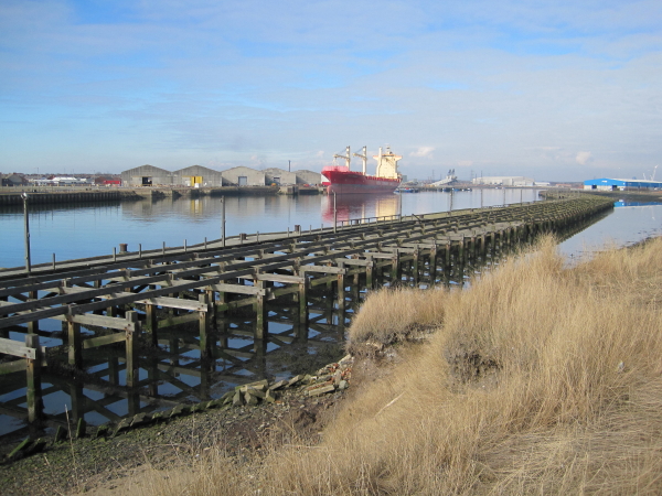 North Blyth, Base of North Side Staithes