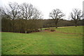 Faint path across the field near Old Farm