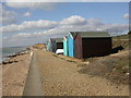 Milford on Sea, beach huts