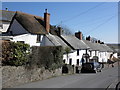 Terrace of cottages, main street, Lapford