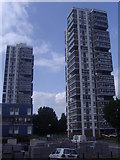TQ2976 : Tower blocks, South Lambeth by David Howard