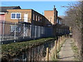 Footpath, brook and gypsum works