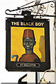 The sign of The Black Boy