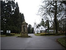 NZ2813 : Fothergill Fountain in  South Park, Darlington by Stanley Howe