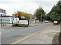 Allensbank Road entrance to Heath Hospital, Cardiff