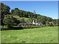 Lyneham Wood and cottages on B3344