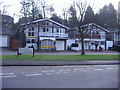 Chalet style houses north of Welwyn