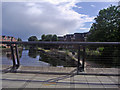 River Lea from bridge on Ferry Road