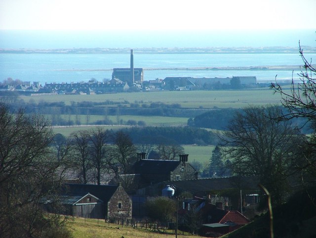 Hayston Farm as viewed from Set Hill