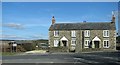 Cottages by the road junction