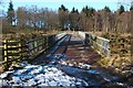 Footbridge over motorway