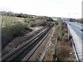 Rail side clearance on the London to Brighton line