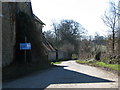 Road by Radford Farm marked as unsuitable for motor vehicles