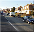 Houses on the east side of Roman Way, Caerleon