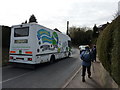 Mobile Library  arrives in Woodborough