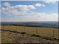 A view towards Chittlehampton from the monument on Codden Beacon