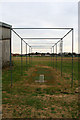 Forlorn cricket practice pitch