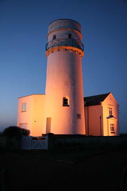 Old Hunstanton Lighthouse at Dusk