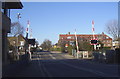 Level crossing at Hampton