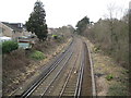 Ifield: Railway line to Horsham
