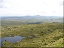 SD7482 : Looking towards Greensett Moss from the path on Whernside by Elliott Simpson