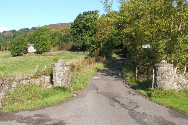 Route to Loch Humphrey