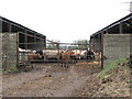 Cattle sheds at Hill Farm