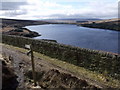 SD9633 : Walshaw Dean Middle Reservoir by Nigel Homer